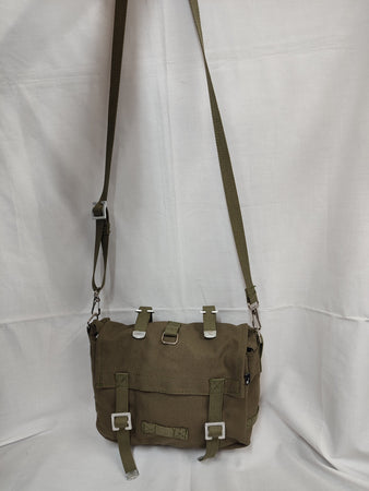 Borsa Tascapane mini verde Stone Wash
