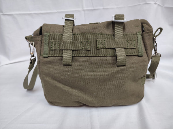 Borsa Tascapane mini verde Stone Wash