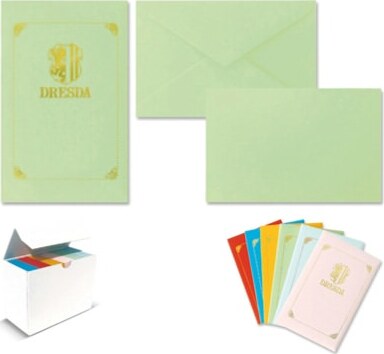 Taschetta 10 biglietti + 10 buste - Dresda - 9 x 14 cm - colori assortiti - Rex Sadoch [multipack] 24 pezzi Cancelleria e prodotti per ufficio/Carta blocchi e quaderni/Biglietti e cartoncini/Biglietti di auguri Eurocartuccia - Pavullo, Commerciovirtuoso.it