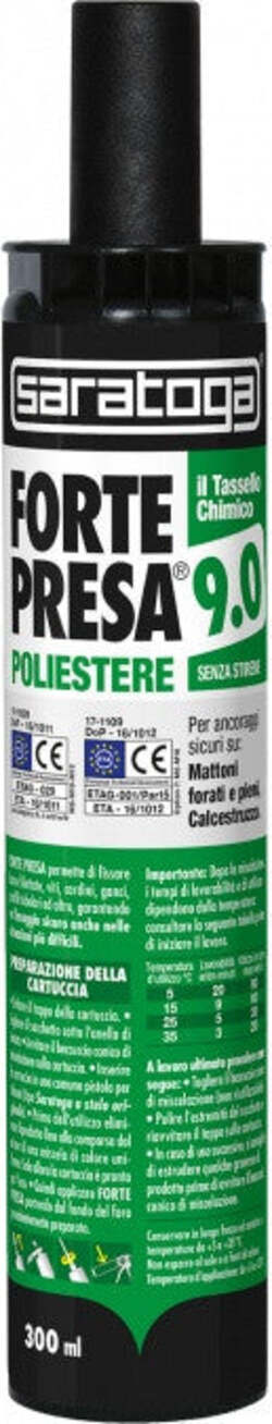 Tassello-chimico-Forte-Presa-9.0-Saratoga-300-Ml