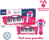 Tastiera-22-tasti-microfono-Kelly-pink-I'Next