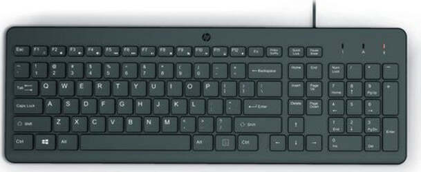 Tastiera-computer-Hp-664R5AA-150-Wired-Black