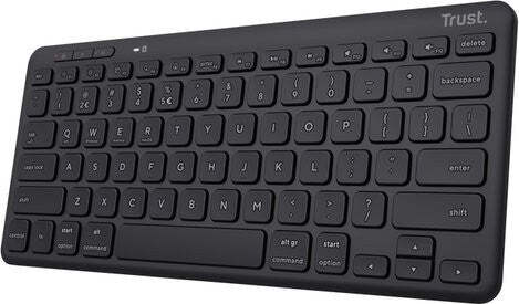 Tastiera-computer-Trust-24708-LYRA-Compact-Black