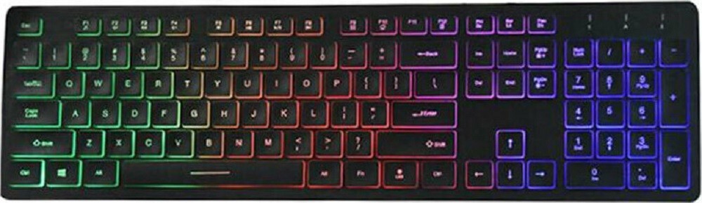 Tastiera Da Gioco Multimediale Cablata Q30k-rgb Illuminazione A Led Arcobaleno Elettronica/Informatica/Accessori/Tastiere Mouse e periferiche di input/Tastiere Trade Shop italia - Napoli, Commerciovirtuoso.it