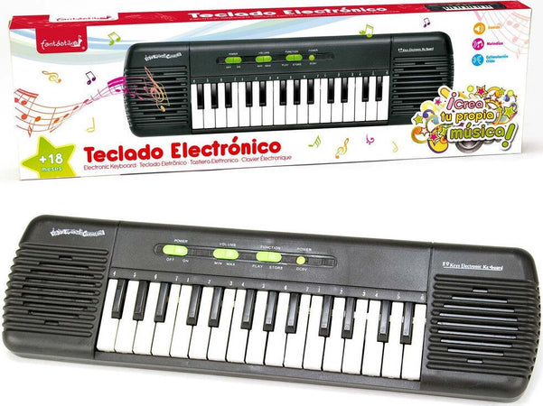 TASTIERA ELETTRONICA 29 TASTI PIANOLA A BATTERIE BAMBINI CON MELODIE RITMO 42CM  Trade Shop italia - Napoli, Commerciovirtuoso.it