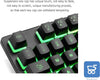 Tastiera Meccanica Cablata USB da Gaming Retroilluminata QUERTY 87 Tasti RGB K16 Layout inglese Fornita di Labels ITALIANI