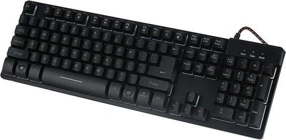 Tastiera Per Pc Computer Keyboard Usb Retroilluminata A Led Multicolor Elettronica/Informatica/Accessori/Accessori videogiochi per PC/Tastiere da gioco Trade Shop italia - Napoli, Commerciovirtuoso.it