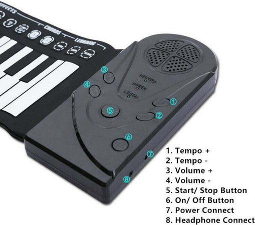 Tastiera Pianola Elettronica Pianoforte Musicale Pieghevole 49 Tasti Q-gq001 Sport e Tempo Libero > Strumenti Musicali Trade Shop italia - Napoli, Commerciovirtuoso.it