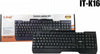 Tastiera Usb Per Pc Computer Desktop Cablata Linq It-k16 Elettronica/Informatica/Accessori/Tastiere Mouse e periferiche di input/Tastiere Trade Shop italia - Napoli, Commerciovirtuoso.it