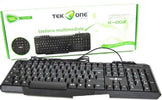 Tastiera-Usb-Tekone-K-002-Multimediale-Plug-And-Play-Per-Computer-Pc-Desktop