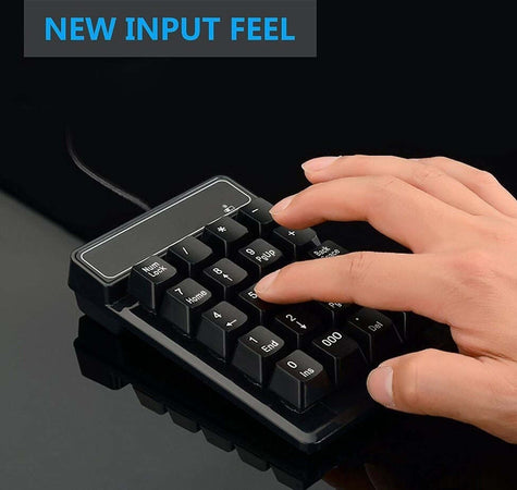 TASTIERINO NUMERICO USB TASTIERA 19 TASTI CALCOLATRICE PER PC COMPUTER NOTEBOOK Elettronica/Informatica/Accessori/Tastiere Mouse e periferiche di input/Tastiere Trade Shop italia - Napoli, Commerciovirtuoso.it