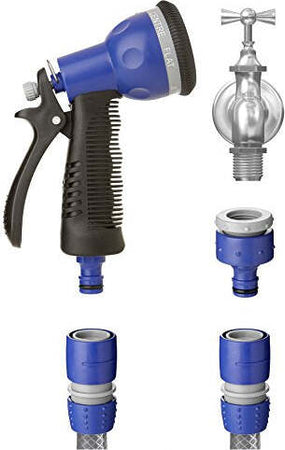 Tatay-7501---Kit-spruzzatore-a-Pistola-7Posizioni,-20-x-6,5-x-23-cm,-Colore-Blu