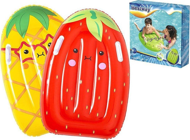 Tavola Nuoto Surf Tutti Frutti 84x56cm 3 Frutti Assortiti Fragola Kiwi Ananas 42049 Giochi e giocattoli/Sport e giochi all'aperto/Giochi aquatici e piscine per bambini/Canotti e gonfiabili galleggianti Trade Shop italia - Napoli, Commerciovirtuoso.it