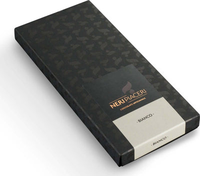 Tavoletta Al Cioccolato Bianco 100gr Neri Piaceri Cioccolato Artigianale Alimentari e cura della casa/Snack dolci e salati/Cioccolata/Barrette/Tavolette Neri Piaceri - Cavezzo, Commerciovirtuoso.it