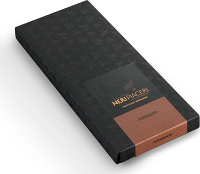 Tavoletta Al Cioccolato Fondente 100gr Neri Piaceri Cioccolato Artigianale Alimentari e cura della casa/Snack dolci e salati/Cioccolata/Barrette/Tavolette Neri Piaceri - Cavezzo, Commerciovirtuoso.it