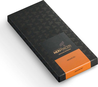 Tavoletta Cioccolato Arancia 100gr Neri Piaceri Cioccolato Artigianale Alimentari e cura della casa/Snack dolci e salati/Cioccolata/Barrette/Tavolette Neri Piaceri - Cavezzo, Commerciovirtuoso.it