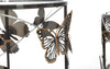 Tavolinetti-coppia-in-metallo-con-farfalle-ripiano-in-vetro-per-interni-set-da-2