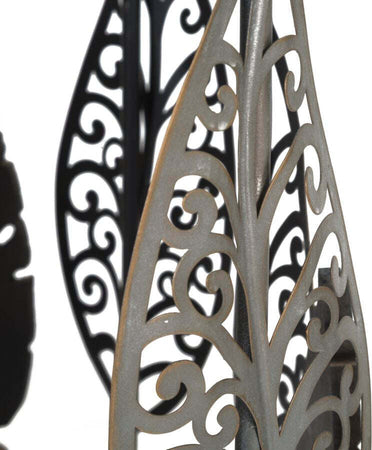 Tavolinetti-coppia-in-metallo-e-legno-con-foglie-ripiano-in-vetro-per-interni-set-da-2