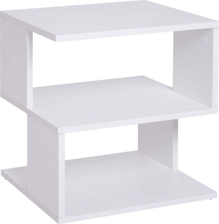 Tavolino-da-Caffè-2-Ripiani-Aperti-Design-Moderno-Salotto-Soggiorno-Legno-40x40x43cm-Bianco-HY6833-619WTHY6