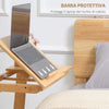 Tavolino-da-Divano-a-Forma-di-C-in-Legno-di-Bambù-con-Piano-Inclinabile-su-5-Livelli,-60x33x67cm-QD6839-614V00NDQD6