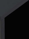 Tavolino-da-Salotto-a-C-con-2-Ripiani-Aperti-e-4-Ruote-Girevoli,-45x35x58-cm,-Nero-FG6833-779BKFG6