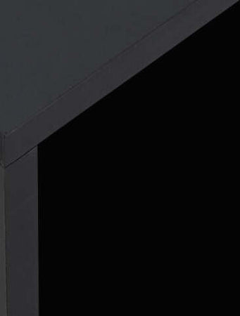 Tavolino-da-Salotto-a-C-con-2-Ripiani-Aperti-e-4-Ruote-Girevoli,-45x35x58-cm,-Nero-FG6833-779BKFG6