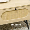 Tavolino-da-salotto-con-Cassetto-e-Gambe-in-Metallo-Stile-Boho,-100x59.5x44.3cm,-Naturale-HQ5839-692V00NDHQ5