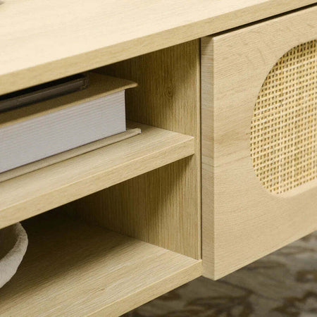 Tavolino-da-salotto-con-Cassetto-e-Gambe-in-Metallo-Stile-Boho,-100x59.5x44.3cm,-Naturale-HQ5839-692V00NDHQ5