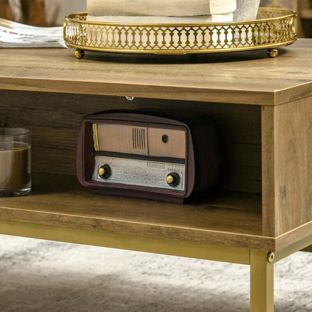 Tavolino-da-Salotto-Rettangolare-con-Cassetto-e-2-Ripiani-Aperti,-100x59x42.8cm-KW4839-368KW4
