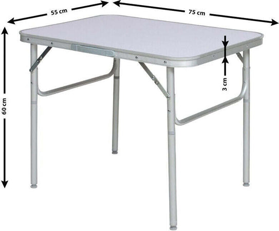 Tavolino-Pieghevole-con-Struttura-in-Alluminio-75x55x60-Ideale-per-Campeggio