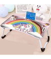 Tavolino Pieghevole Unicorno Supporto Computer Portatile Laptop Salvaspazio Casa