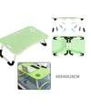 Tavolino Pieghevole Verde Supporto Computer Portatile Laptop Salvaspazio Casa