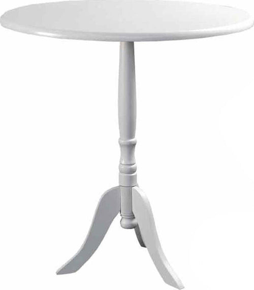 Tavolino Tondo 40x40 H 63cm In Legno Bianco Arredamento Casa Design Moderno Casa, arredamento e bricolage > Arredamento > Mobili e Accessori Trade Shop italia - Napoli, Commerciovirtuoso.it