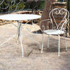 Tavolino tondo Etienne colorato in acciaio da giardino e bar per esterno Giardino e giardinaggio/Arredamento da giardino e accessori/Tavoli e tavolini/Tavoli standard Decor Space - Altamura, Commerciovirtuoso.it