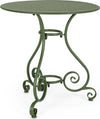 Tavolino tondo Etienne colorato in acciaio da giardino e bar per esterno Giardino e giardinaggio/Arredamento da giardino e accessori/Tavoli e tavolini/Tavoli standard Decor Space - Altamura, Commerciovirtuoso.it