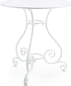 Tavolino tondo Etienne colorato in acciaio da giardino e bar per esterno Giardino e giardinaggio/Arredamento da giardino e accessori/Tavoli e tavolini/Tavoli standard Decor Space - Altamura, Commerciovirtuoso.it