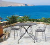 Tavolino tondo Etienne colorato in acciaio da giardino e bar per esterno Giardino e giardinaggio/Arredamento da giardino e accessori/Tavoli e tavolini/Tavoli standard Decor Space - Altamura, Commerciovirtuoso.it