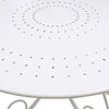 Tavolino tondo Etienne colorato in acciaio da giardino e bar per esterno Giardino e giardinaggio/Arredamento da giardino e accessori/Tavoli e tavolini/Tavoli standard Decor Space - Altamura, Commerciovirtuoso.it