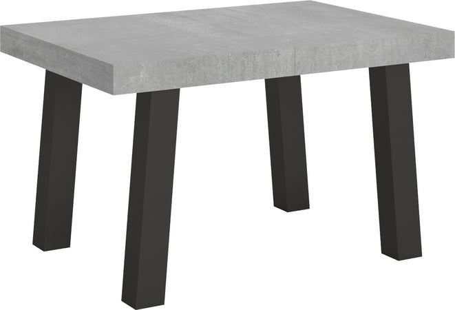 Tavolo-allungabile-90x130/390-cm-Bridge-telaio-Antracite-Itamoby