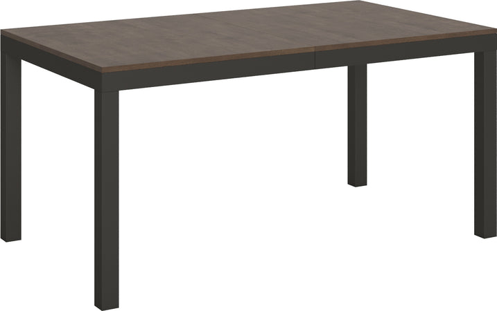 Tavolo-allungabile-90x160/264-cm-Everyday-Evolution-telaio-Antracite