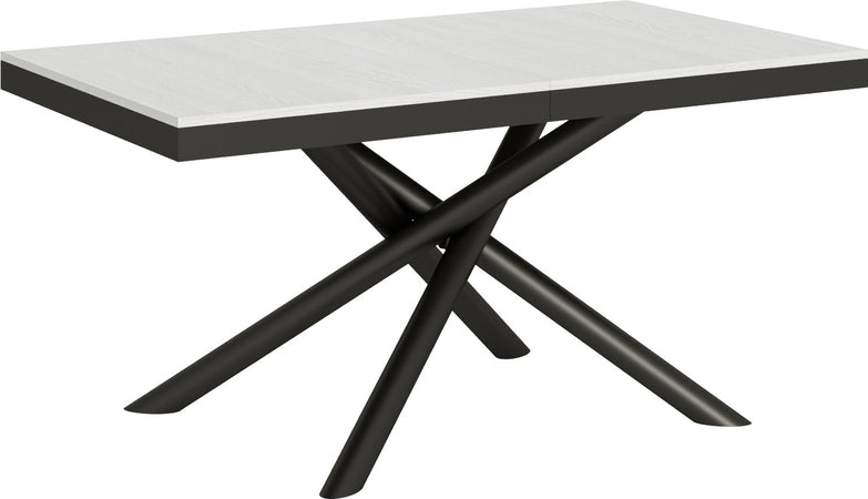 Tavolo-allungabile-90x160/264-cm-Famas-Evolution-telaio-Antracite-Itamoby