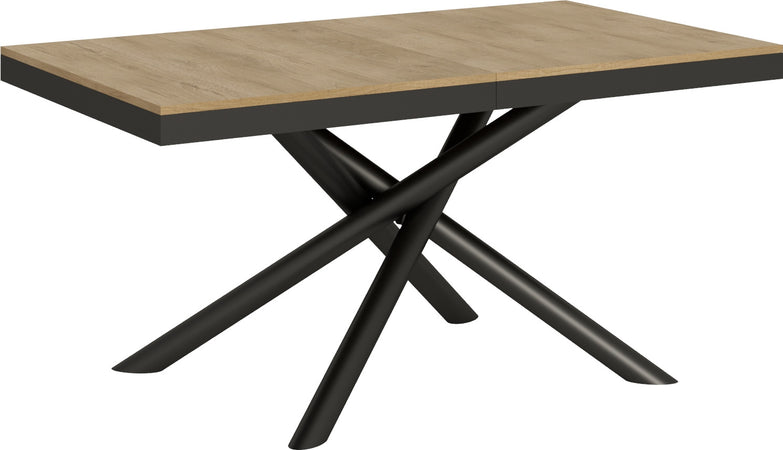 Tavolo-allungabile-90x160/264-cm-Famas-Evolution-telaio-Antracite-Itamoby