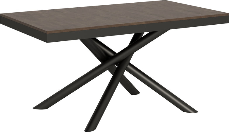 Tavolo-allungabile-90x160/264-cm-Famas-Evolution-telaio-Antracite-Itamoby