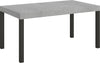 Tavolo-allungabile-90x160/420-cm-Everyday-telaio-Antracite-Itamoby