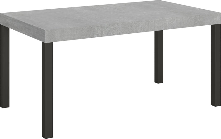 Tavolo-allungabile-90x160/420-cm-Everyday-telaio-Antracite-Itamoby