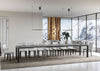 Tavolo-allungabile-90x160/420-cm-Everyday-telaio-Antracite-Itamoby