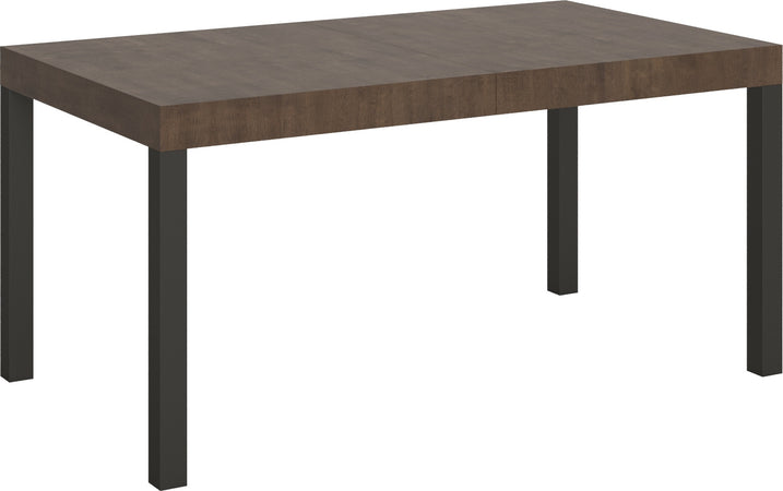 Tavolo-allungabile-90x160/420-cm-Everyday-telaio-Antracite-Itamoby