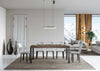 Tavolo-allungabile-90x160/420-cm-Everyday-telaio-Antracite-Itamoby