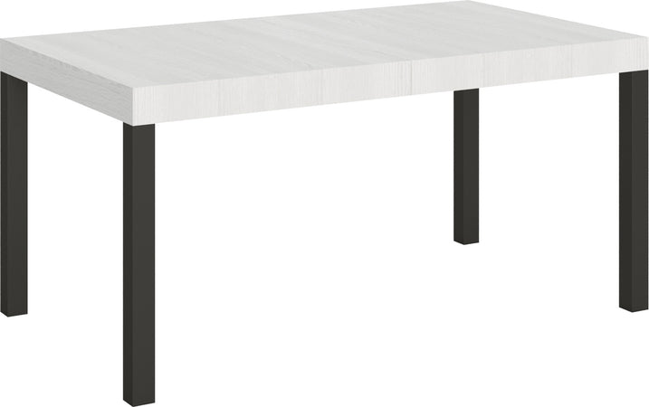 Tavolo-allungabile-90x160/420-cm-Everyday-telaio-Antracite-Itamoby