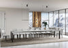 Tavolo-allungabile-90x160/420-cm-Everyday-telaio-Antracite-Itamoby